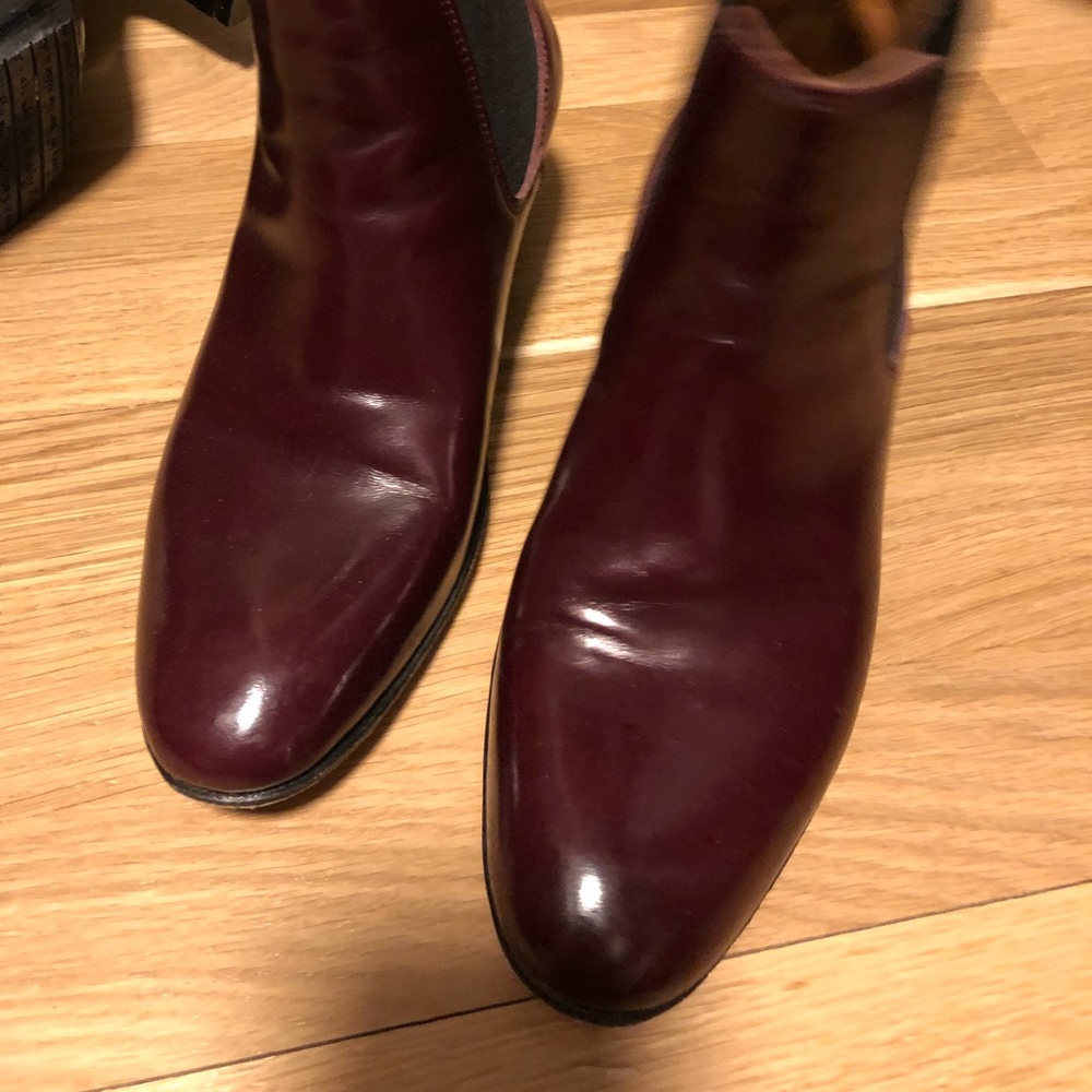 Fluevog Cairo burgundy size 6 - Picture 4 of 4